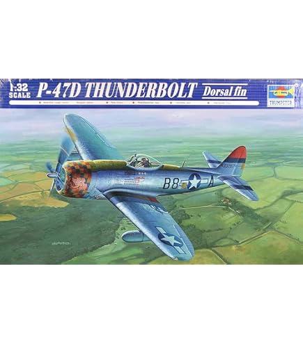 Amazon | トランペッター 1/32 P-47N サンダーボルト プラモデル